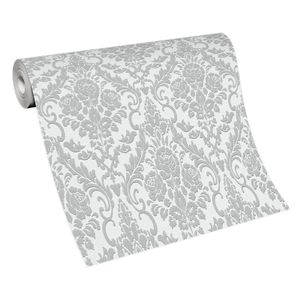 Papier peint baroque gris 13396-30