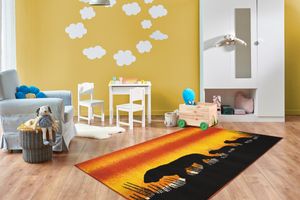 Tapis Amazone 146003 Orange / Jaune