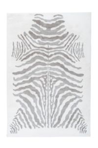 Tapis Amazone 108007 Gris / Blanc