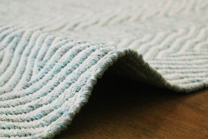 Tapis en coton Amazone 016010 Turquoise