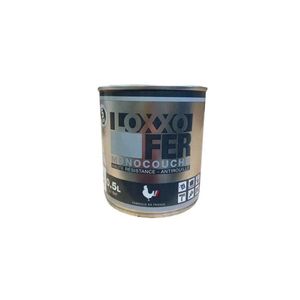 Loxxo Peinture Fer Glycéro "Noir Brillant"