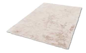 Tapis fausse fourrure crème - Doux