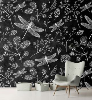 Papier peint panoramique blackboard 8 DD110341 Livingwalls Walls by Patel