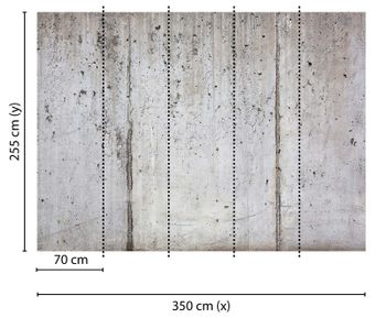 Papier peint panoramique ConcreteWall DD118786 A.S. Création Designwalls