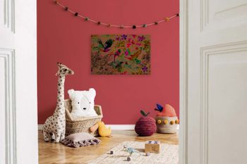 Tableau sur toile DD120345 funky birds 3 A.S. Création