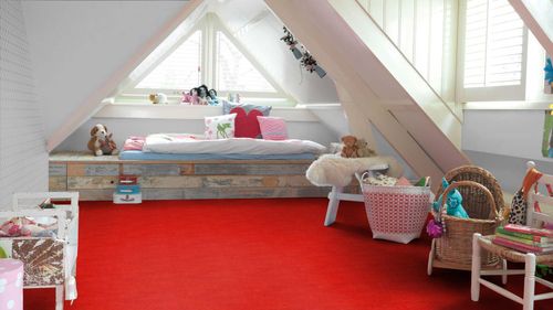 Forbo Marmoleum Click "333131 Scarlet" (30 x 30 cm)