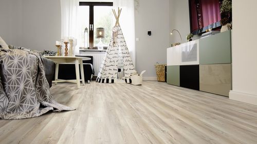 Wineo 400 Wood L | Vinyle à coller "Coast Pine Greige"