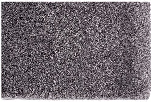 Tapis fluffy moderne uni gris souris