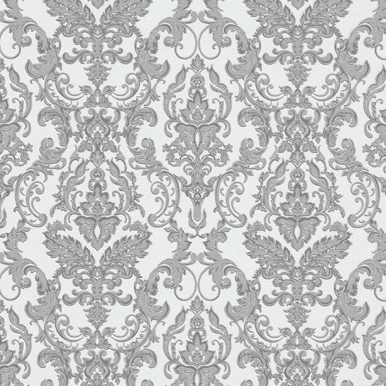 Papier peint baroque gris 10095-10