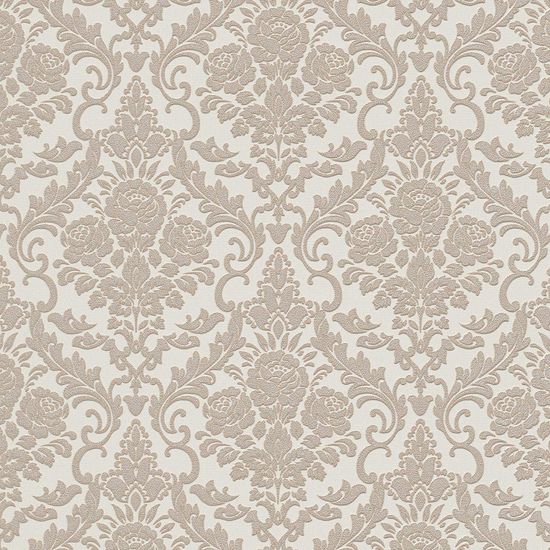 Papier peint baroque beige / crème 13396-20