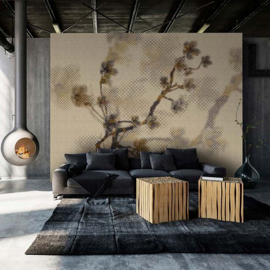 Papier peint panoramique twigs 2 DD114202 Livingwalls Walls by Patel