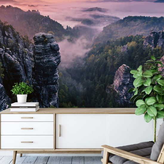 Papier peint panoramique Sunrise on the Rocks DD118955 A.S. Création Designwalls