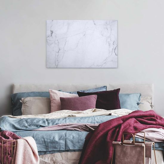 Tableau sur toile DD120277 White Marble 2 A.S. Création