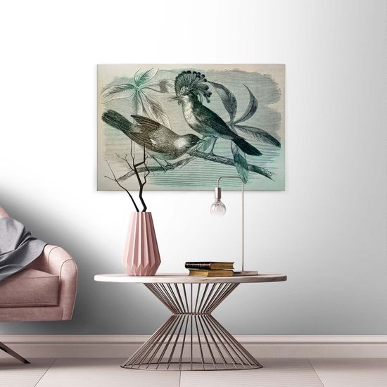 Tableau sur toile DD120375 vintage birds 1 A.S. Création