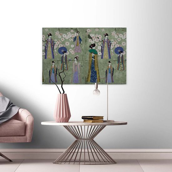 Tableau sur toile DD120402 kimono 1 A.S. Création